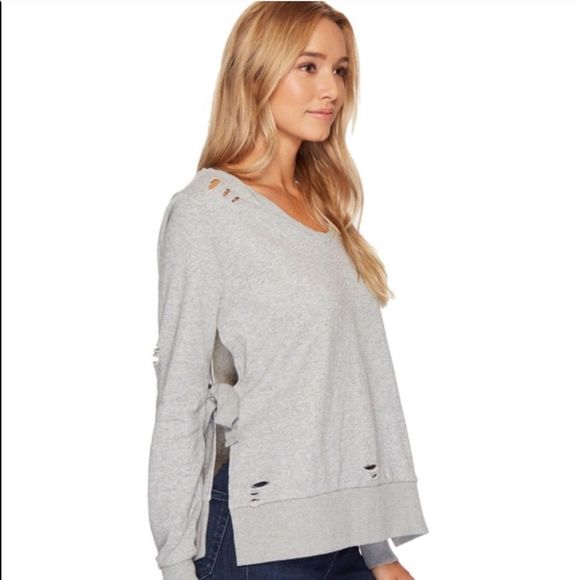 Romeo and Juliet Heather Gray Sweater - Picture 3 of 6